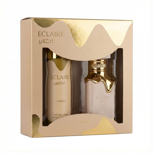 Eclaire Eau de Parfum Set 100 ml + Body Spray 200 ml – Lattafa